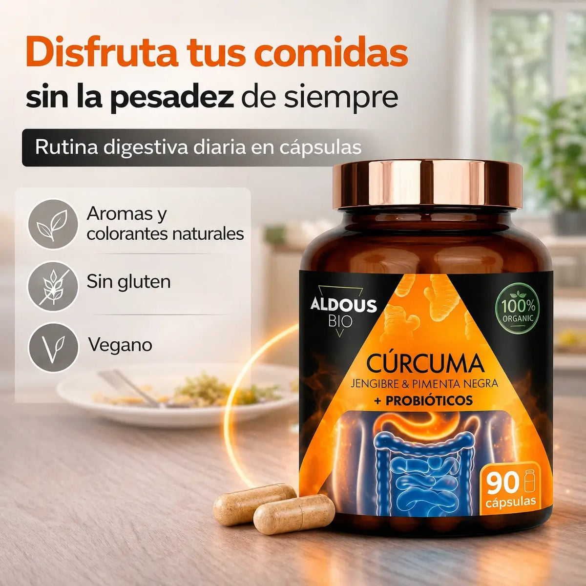 Cápsulas naturales para tu equilibrio diario