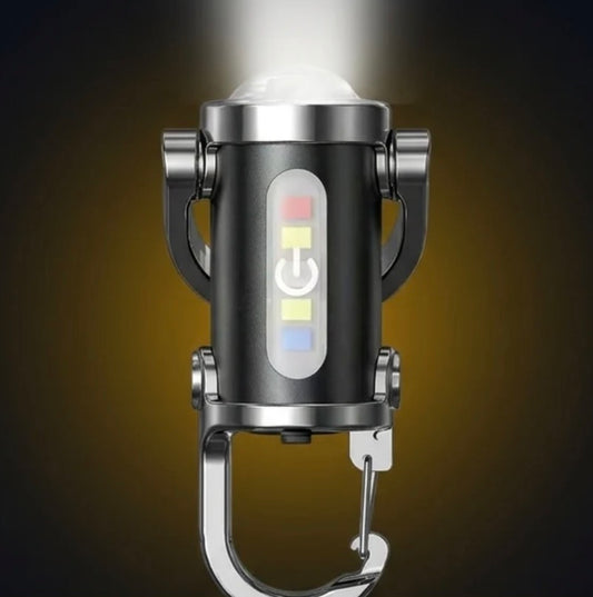 Mini Linterna Llavero LED Recargable